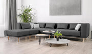 Modulares Sofa Jenny mit Schlaffunktion - Stoff Velare - Livom