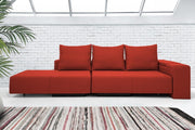 Modulares Sofa Marie mit Schlaffunktion - Stoff Velare - Livom