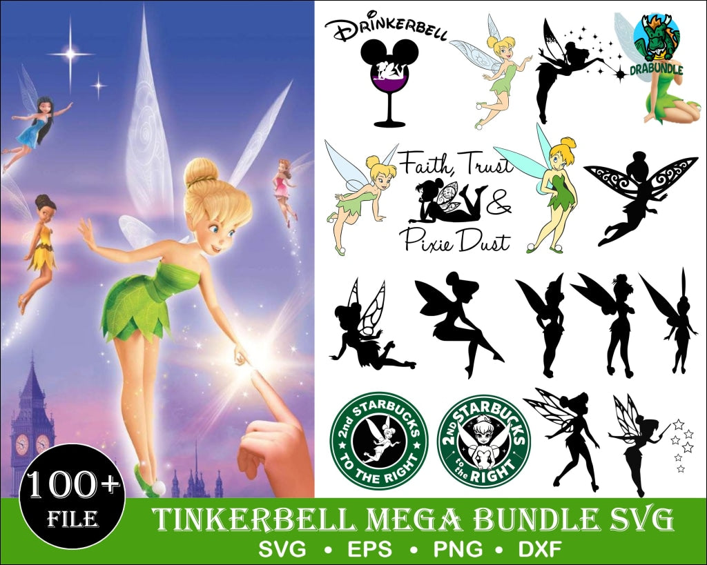 tinkerbell movie bundle clipart