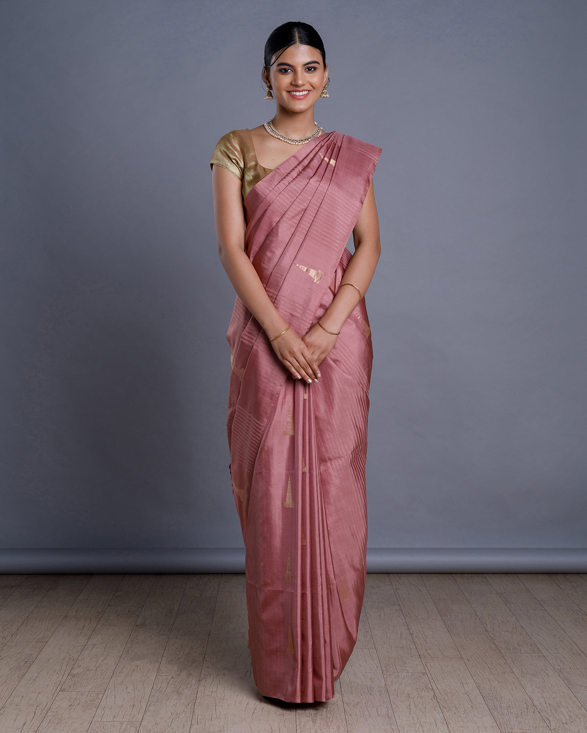Pink Handloom Soft Silk Saree – Vijayalakshmi Silks