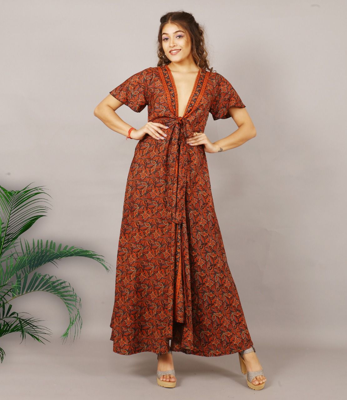 Like me Better Printed Maxi Dress
