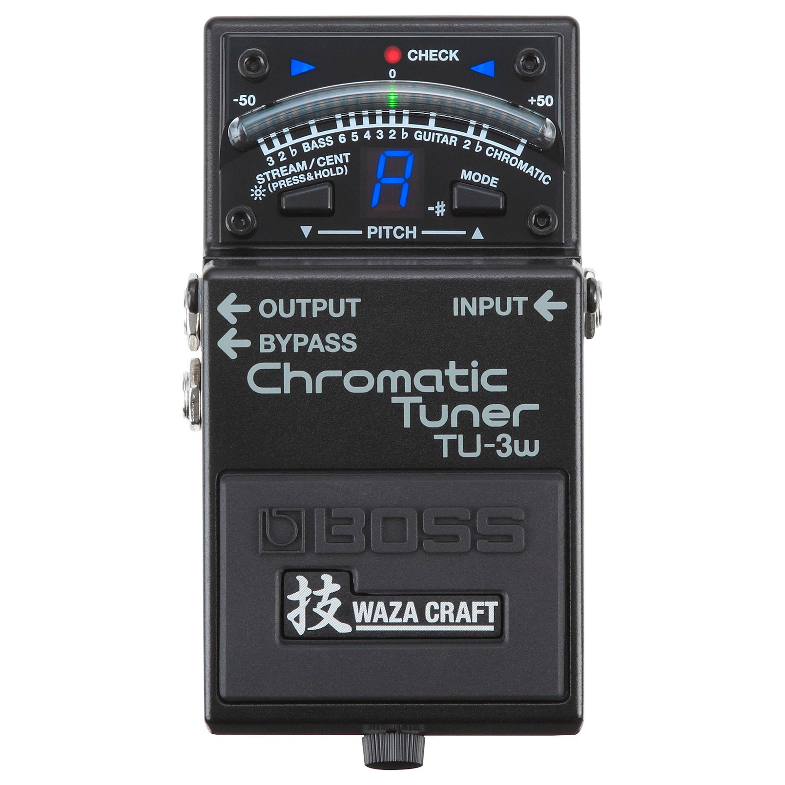 boss bass tuner pedal