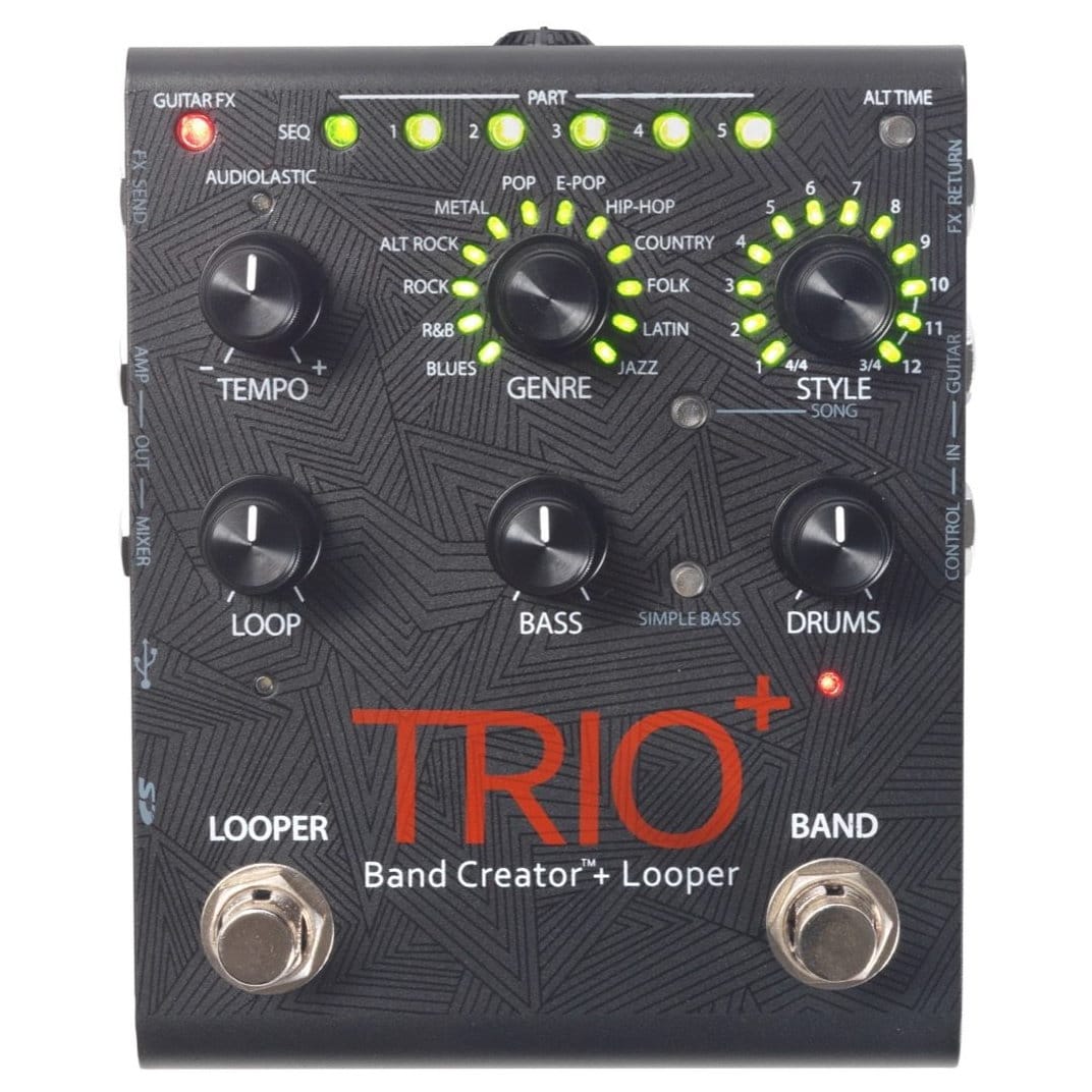 trio guitar pedal