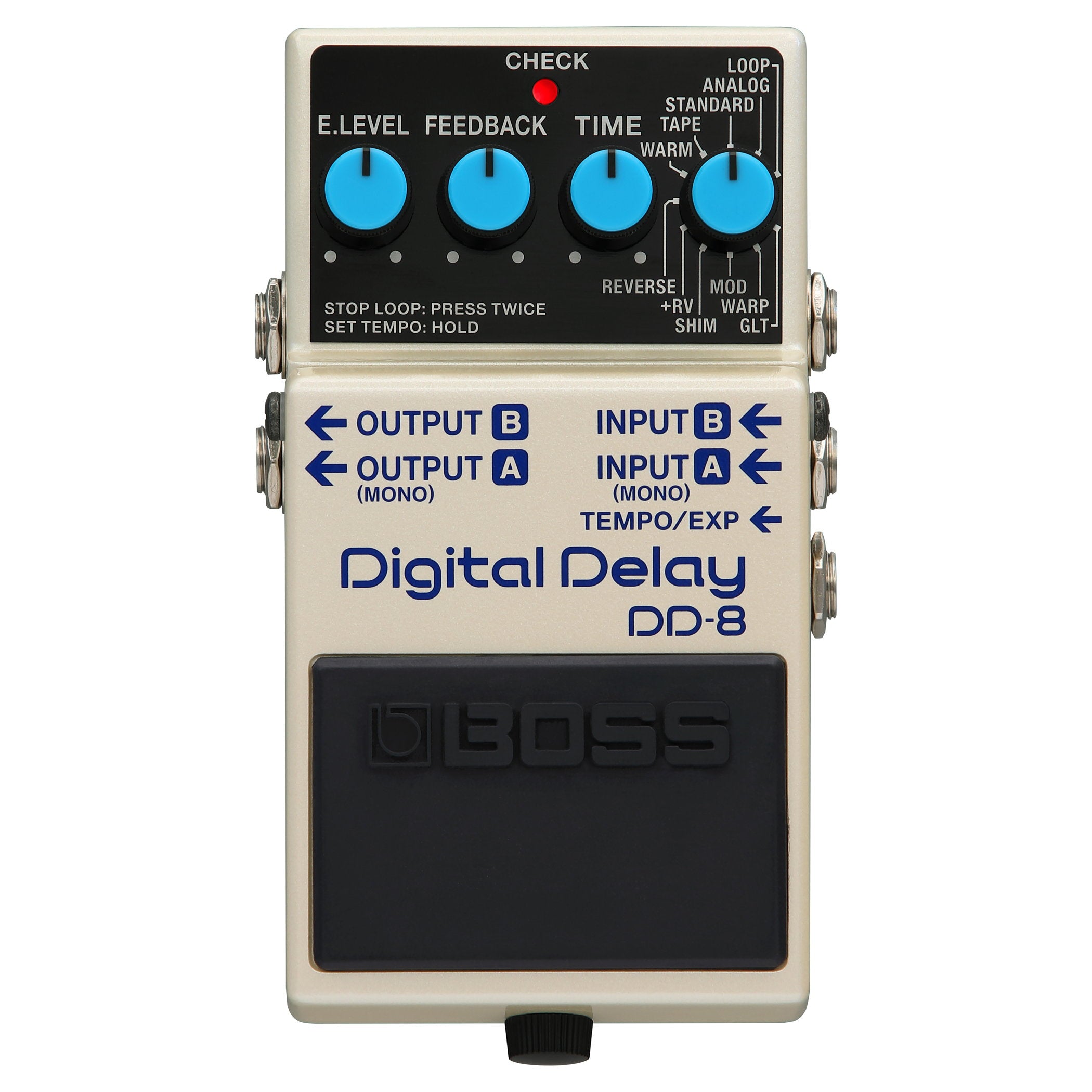 programmable delay pedal