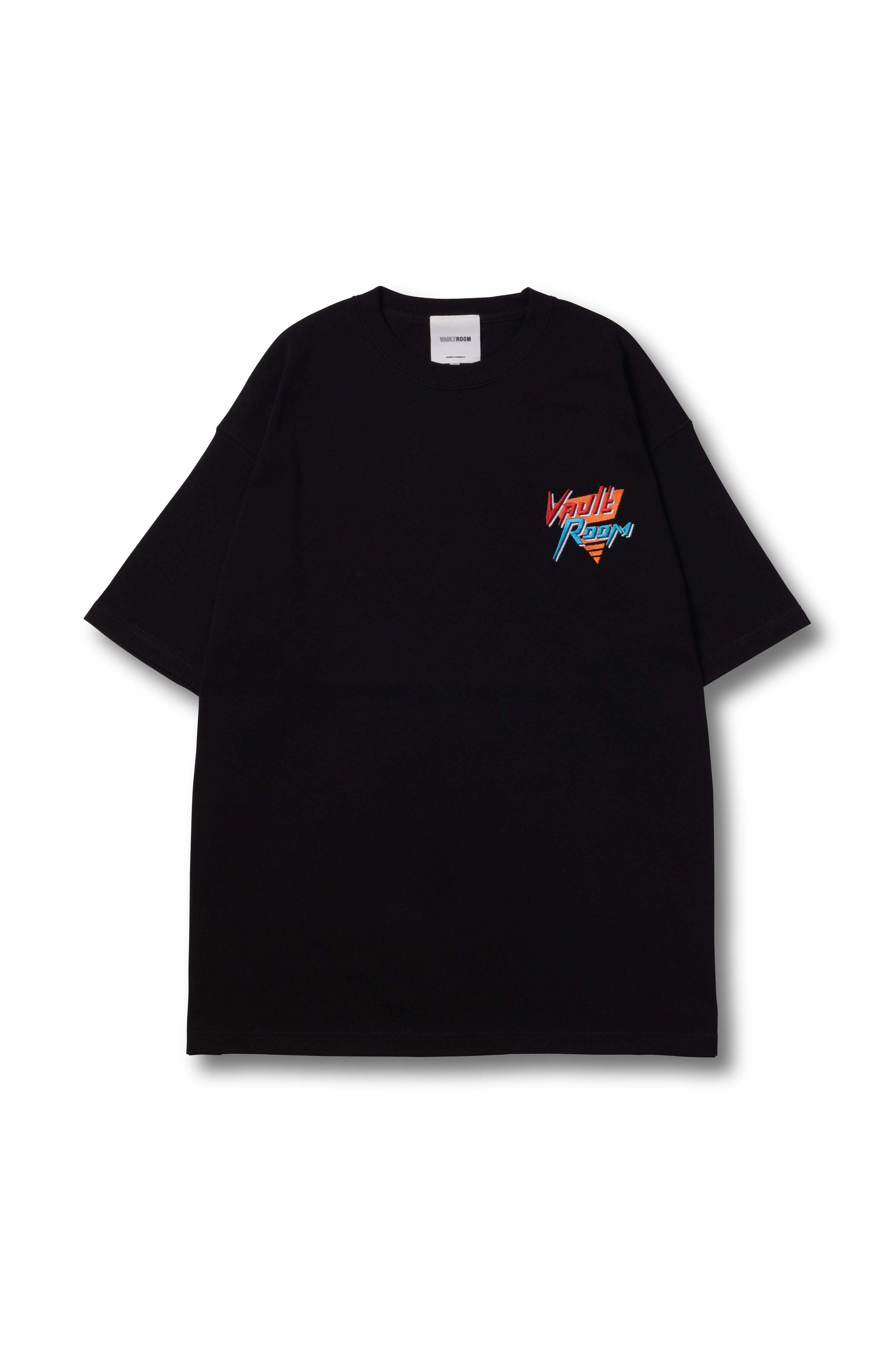 vaultroom ARCADE GAME TEE / BLK-