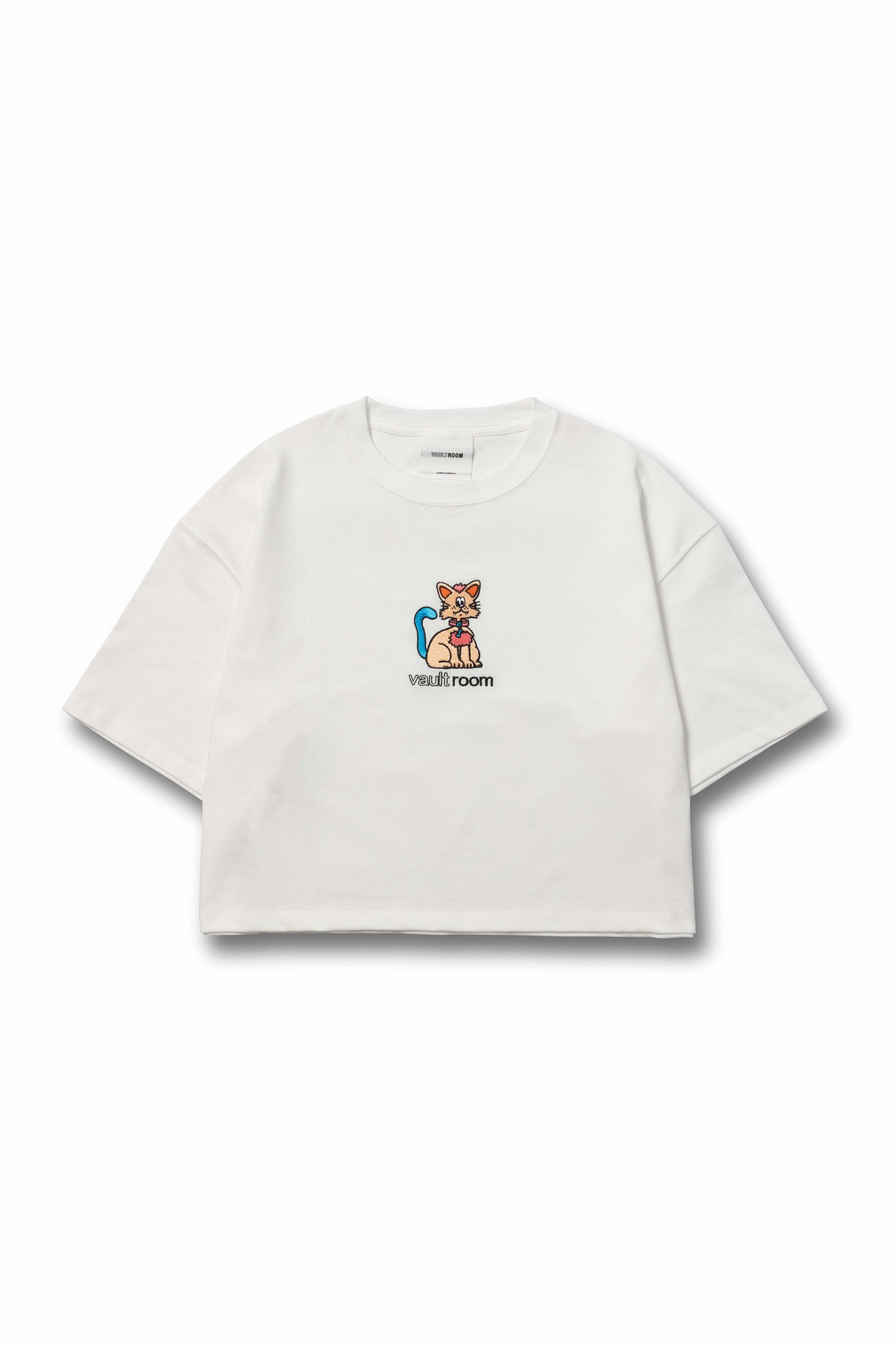 vaultroom KEY CAT CROPPED TEE | www.mxfactory.fr