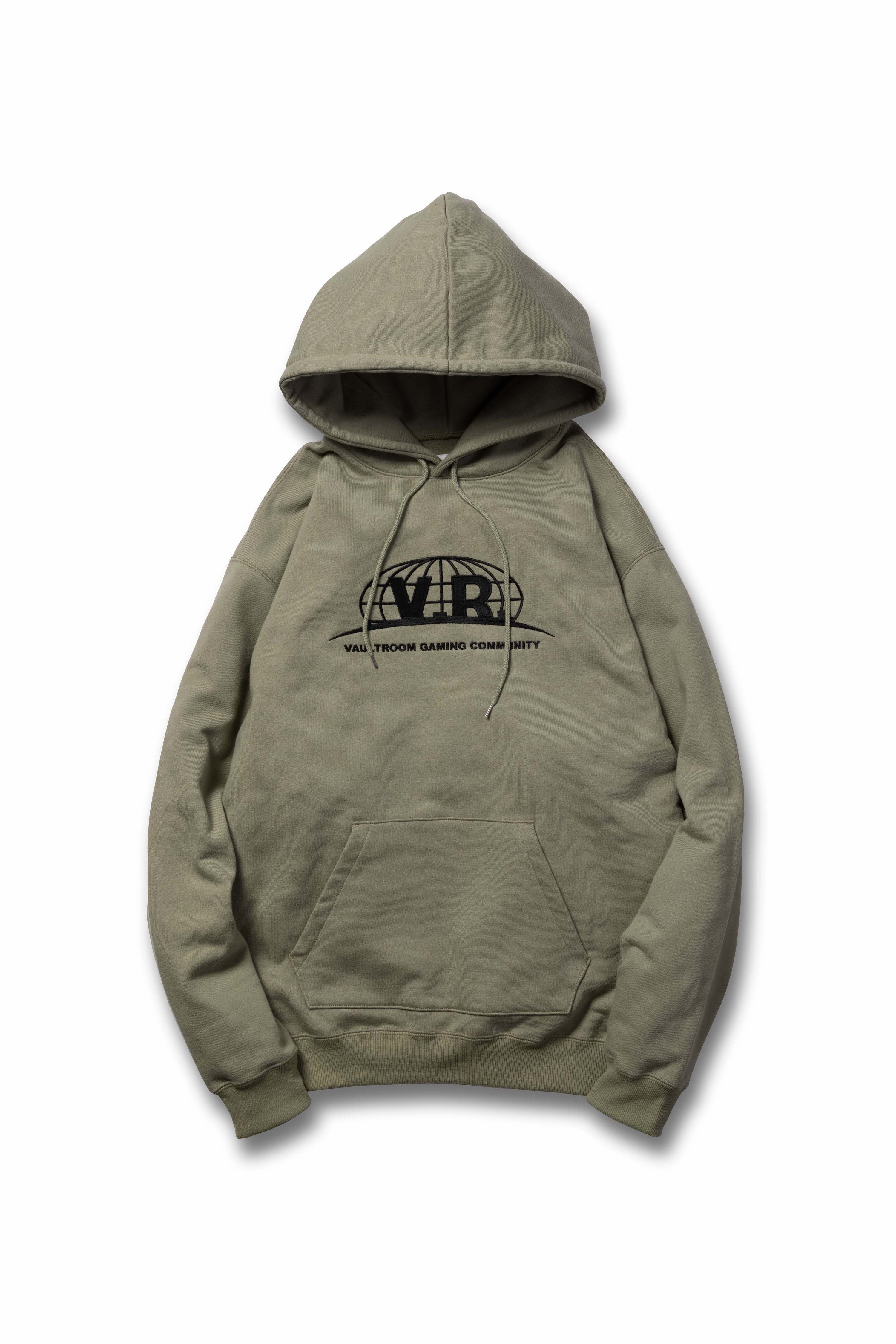 ☆特別価格 EARTH VAULTROOM LOGO HOODIE LOGO HOODIE EARTH / / KHAKI