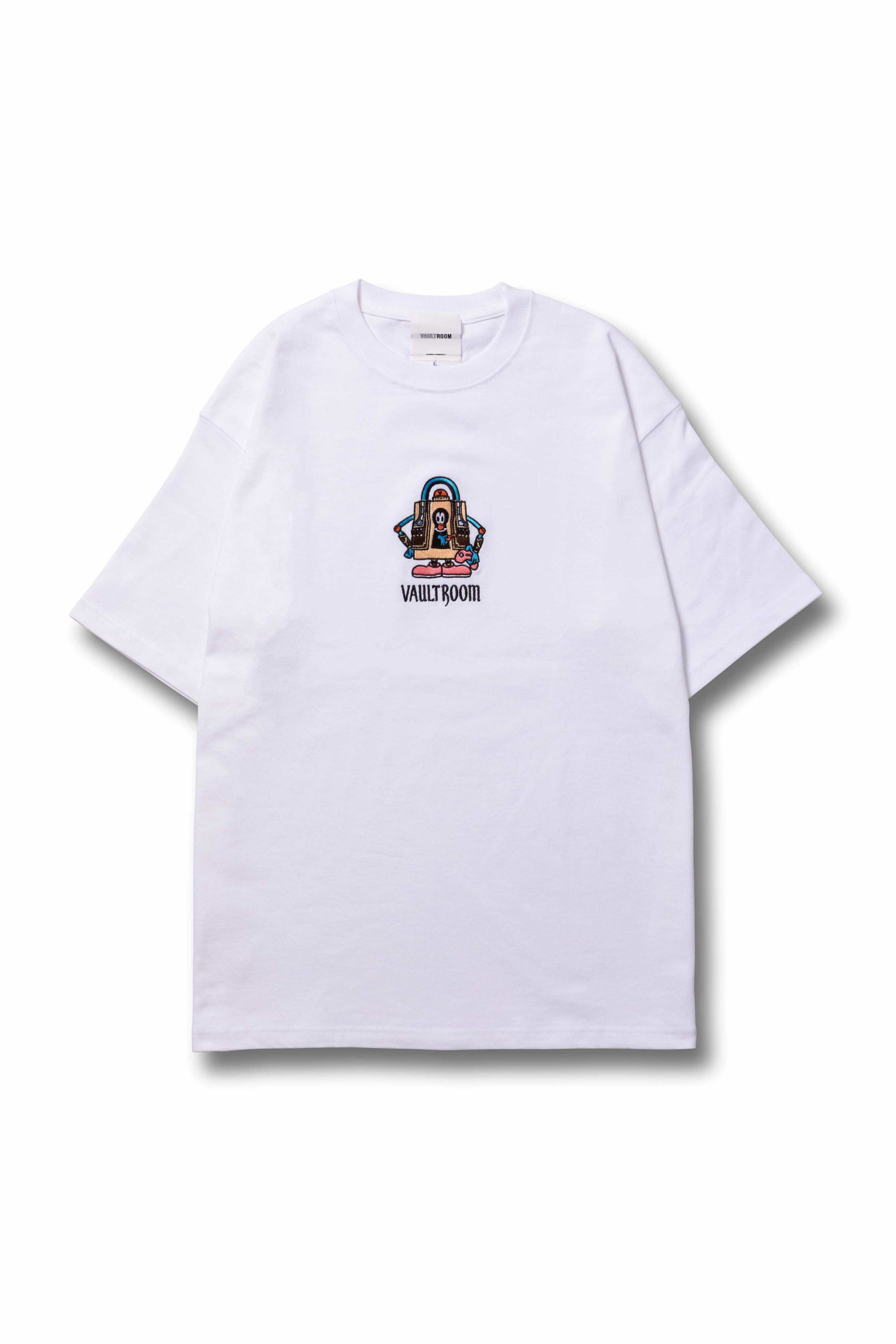 祝開店大放出セール開催中 vaultroom × ibrahim tee white Lサイズ