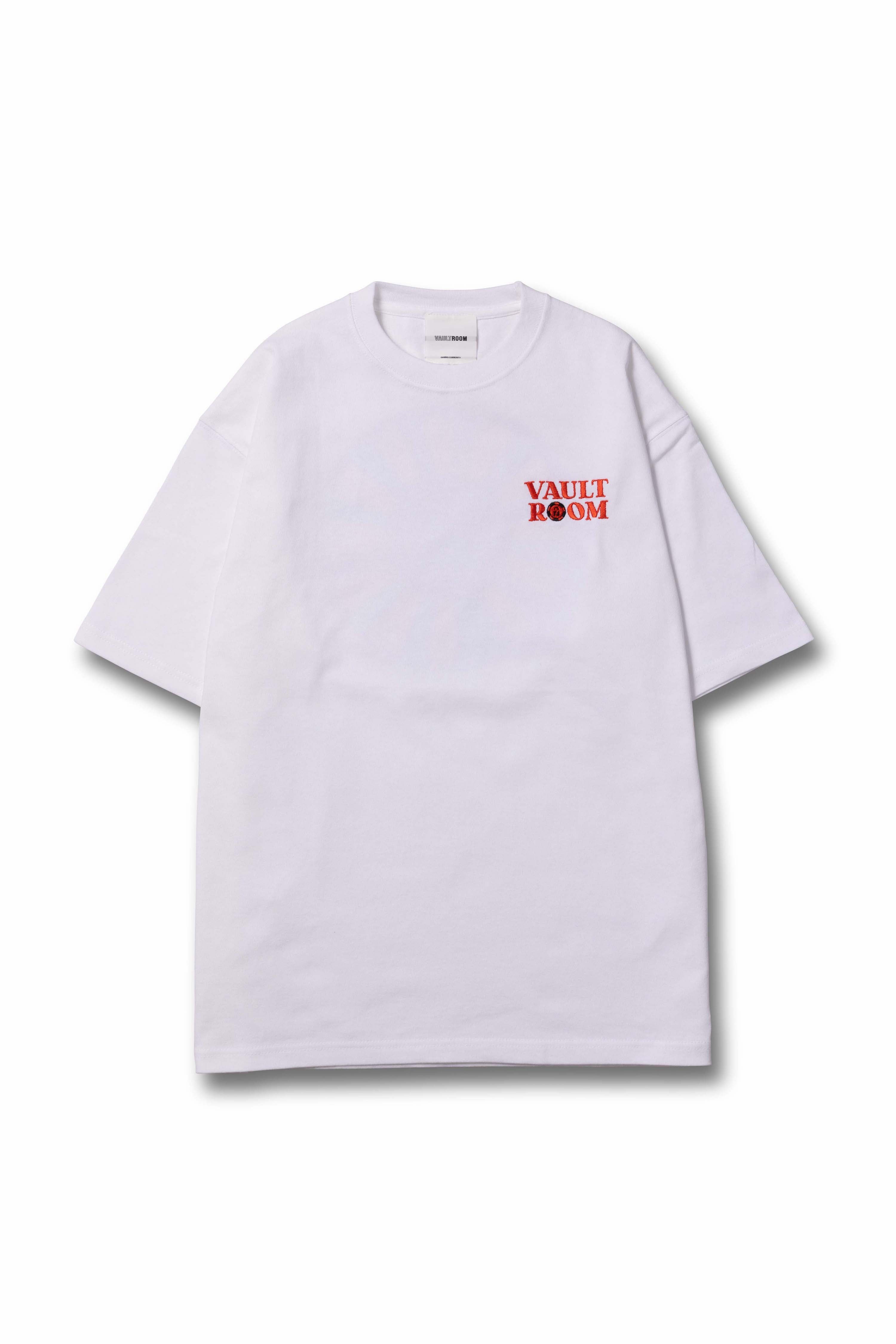 色移り有り Vaultroom VCC POGO BIG L/S TEE / WHT ロンT