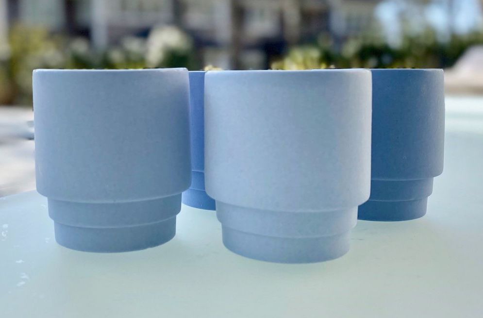 PUÏK Design | Modern Pastel Collection: Monday Espresso Saké Cup - 2 Piece Set