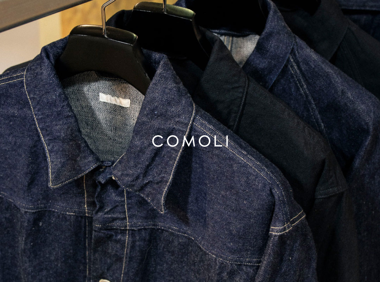 COMOLI 2023SS デニムジャケット シャツ | ceunik.com