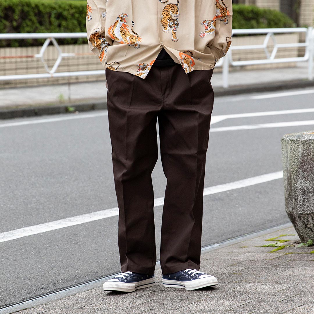 日本最大の 23FW MARIA WACKO パンツ DICKIES TROUSER PLEATED パンツ 