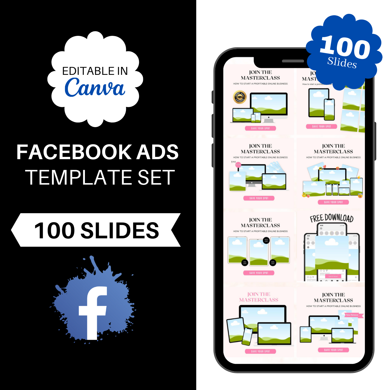 facebook-ads-template-set-editable-in-canva-100-slides