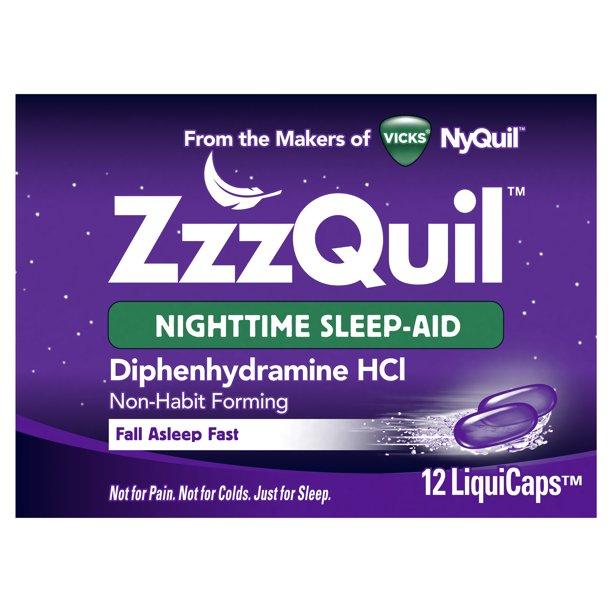 Load image into Gallery viewer, ZzzQuil Nighttime Sleep Aid LiquiCaps