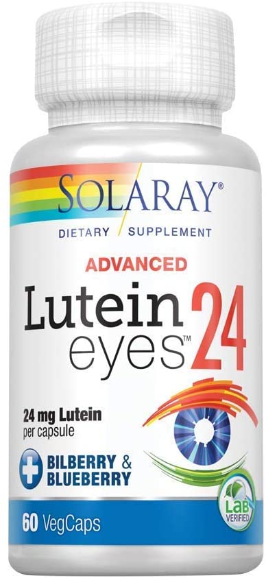 Load image into Gallery viewer, SolarayLutein Eyes Advanced - 24 MG (60 Capsules)