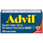 Advil Ibuprofen 200 mg., Coated Tablets