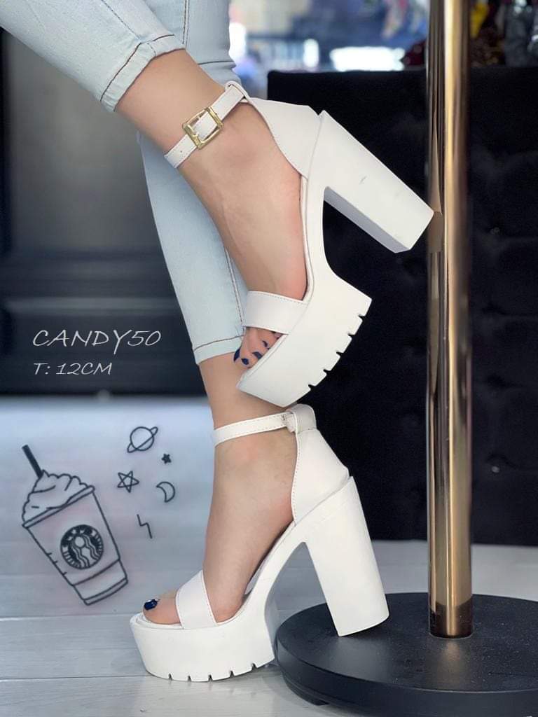 atractivo Glorioso pianista Tacones Plataforma Sandalia Modelo Candy 50 Blanco – Greco Shoes Oficial