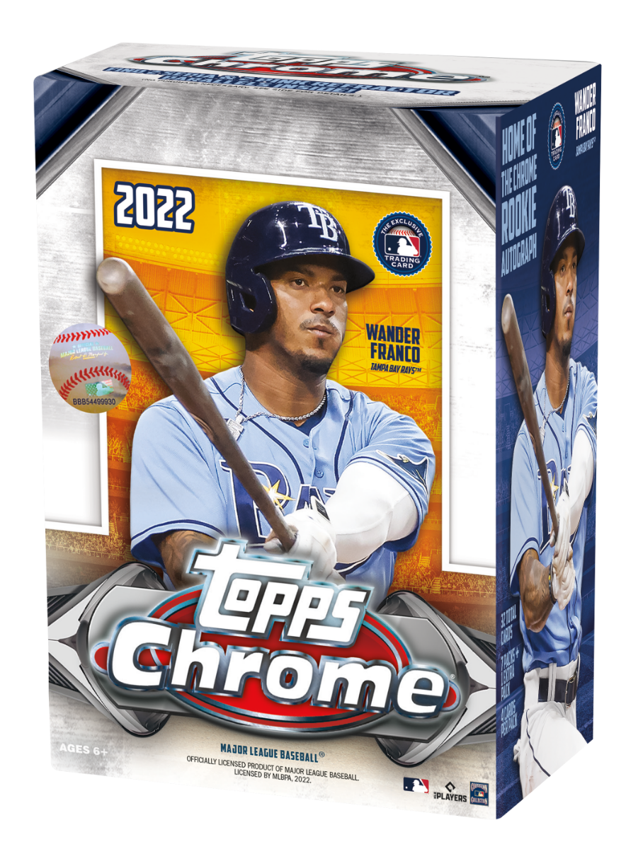 2022 Topps Chrome MLB Baseball Trading Cards Blaster Box