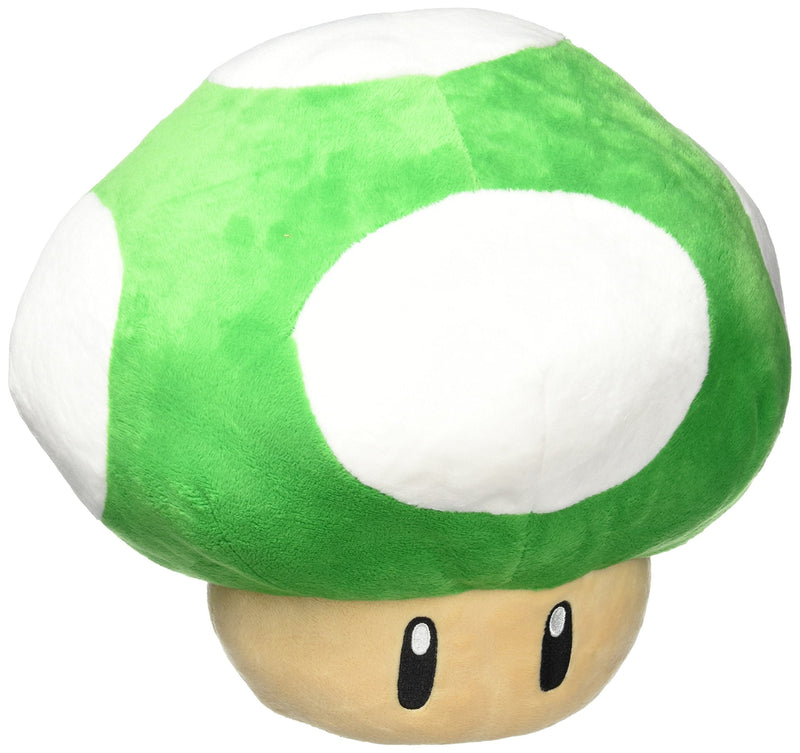 mario green mushroom plush