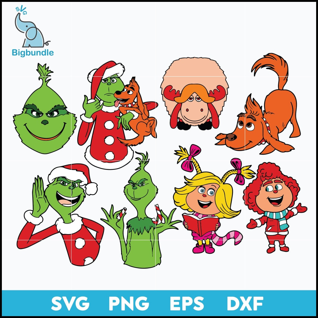 Grinch Friends SVG: Capture the Festive Spirit with Unique Designs