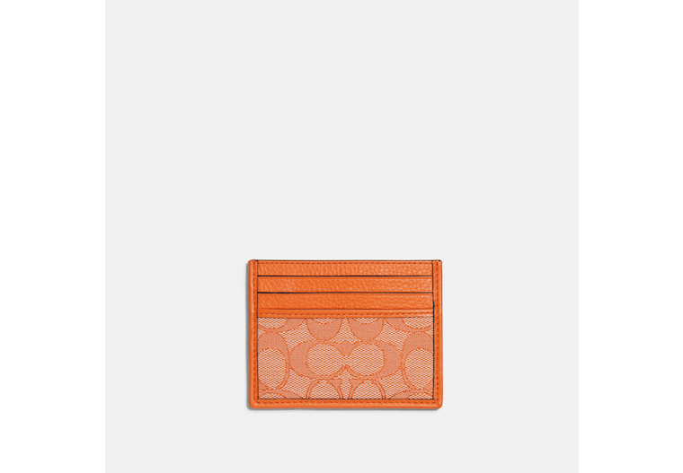 coach slim id card case