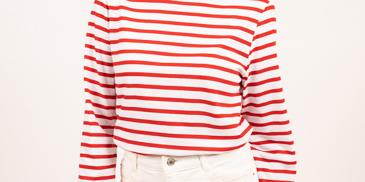 Breton Stripe Shirt | MINQUIERS MODERNE | Saint James® Official Site Saint James USA