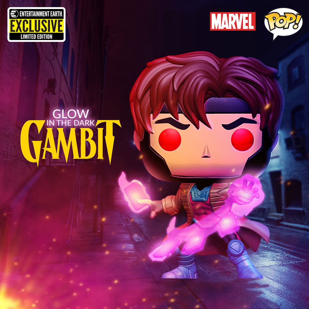 glow in the dark gambit funko pop