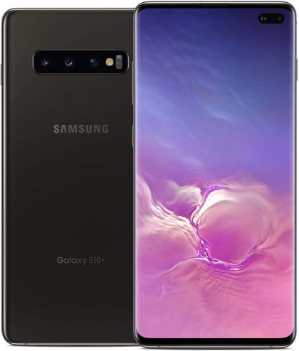 Samsung Galaxy S10 Plus Ceramic Black 512GB - (Excellent) Grade 2 *Free Shipping, New Case & Glass Screen Protector*