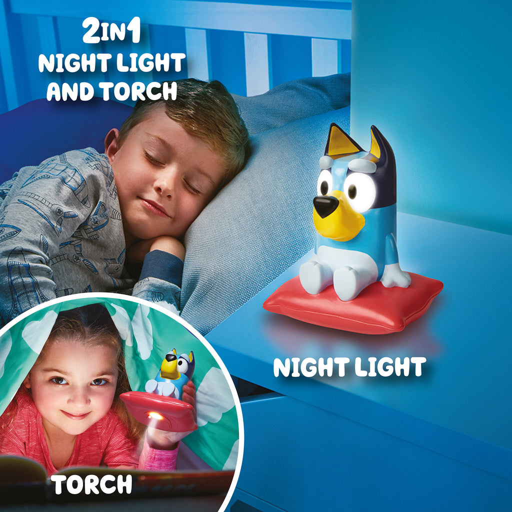 bluey night light and torch big w