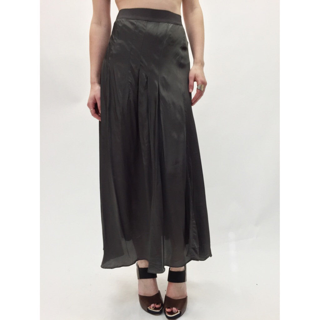 DKNY Pleated Maxi Skirt (Size 6)
