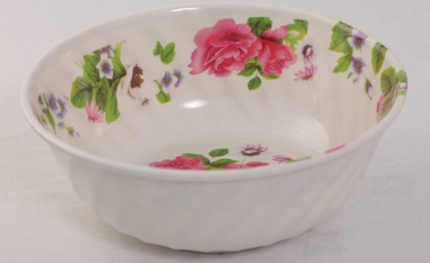 Floral Ceramic Serving Bowl 2891 (Parcel Rate)