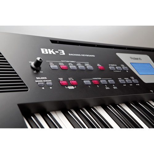 Roland BK-3 61-Key Backing Keyboard (Black)