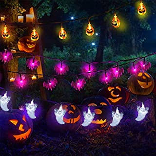 halloween string lights battery operated