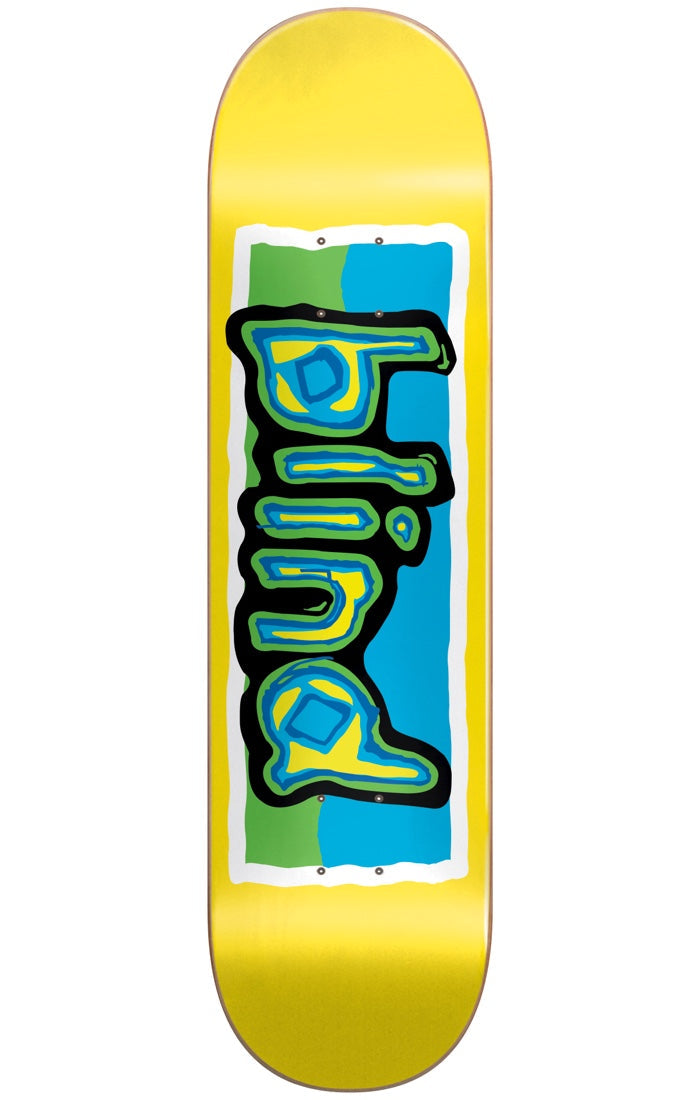 wees onder de indruk begaan lawaai Colored Logo Yellow 8.0 Skateboard Deck – blindskateboards