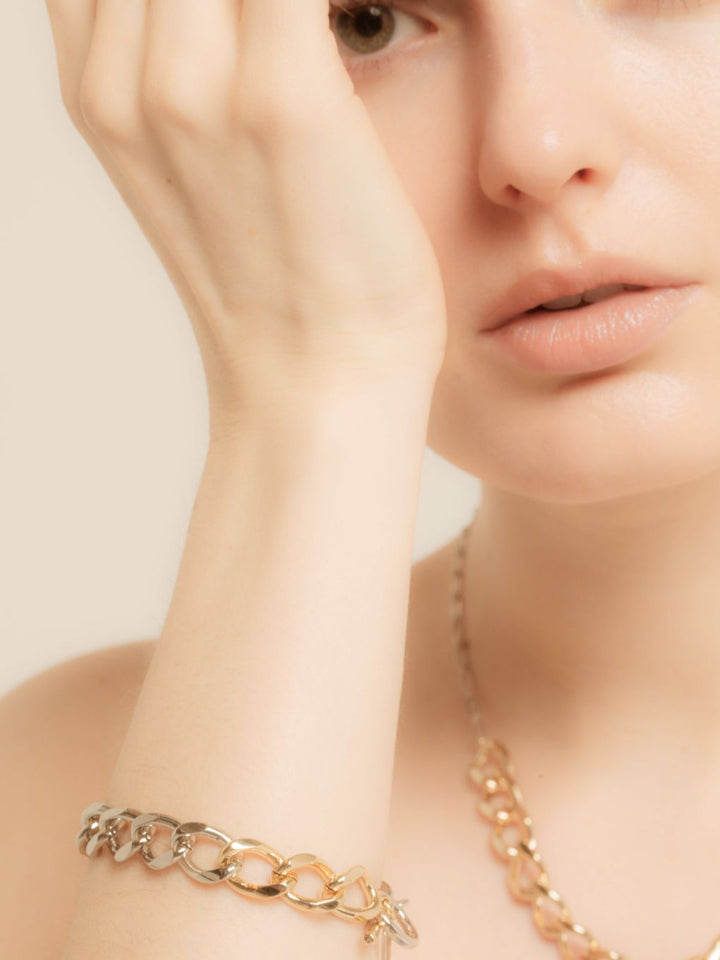 THE MIX COLOR CHAIN BRACELET