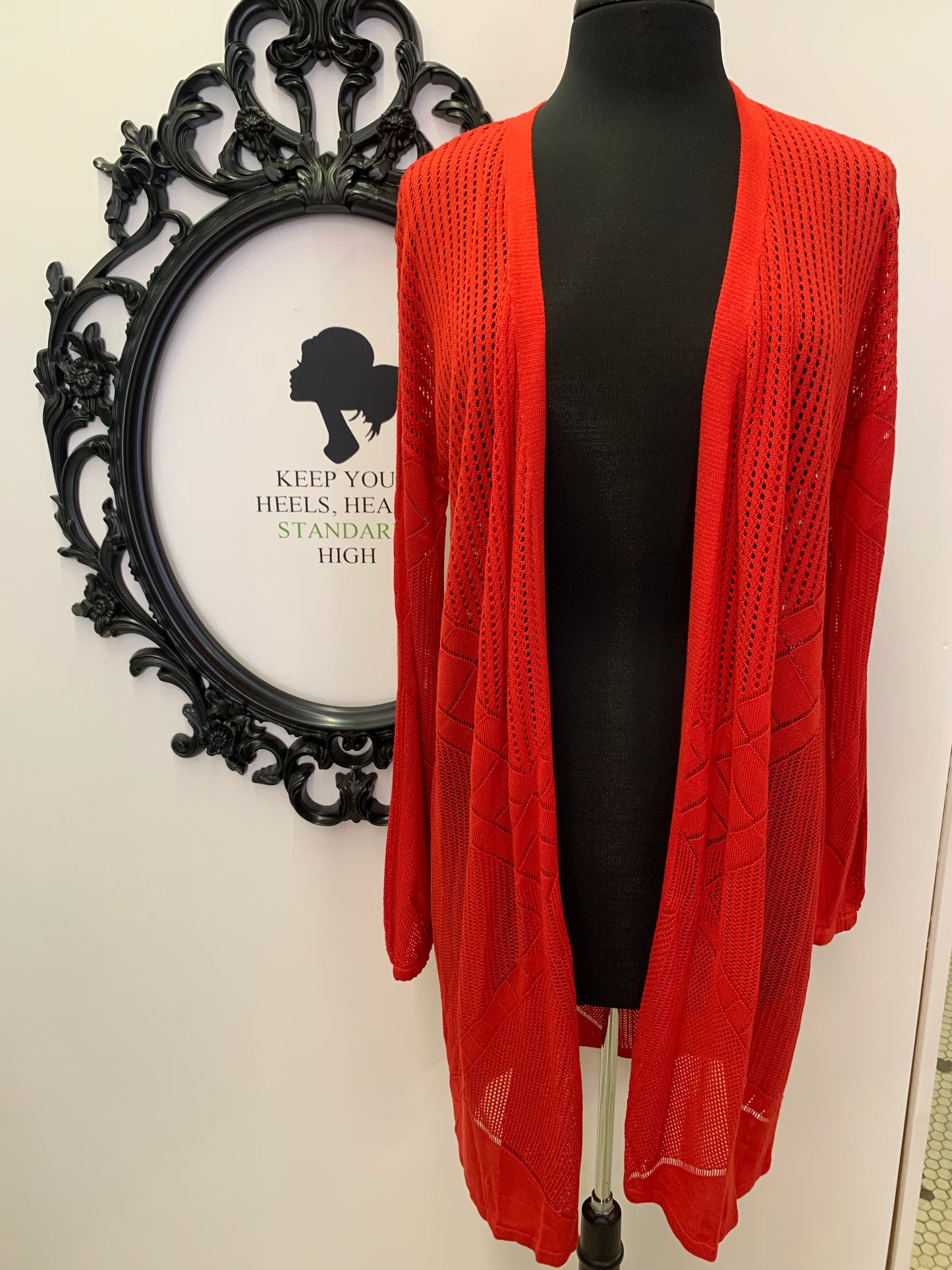 Crimson Cardi