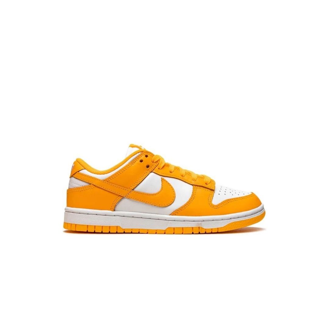 laser orange dunks low