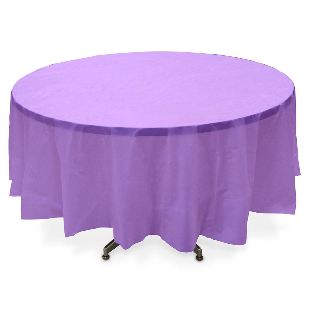 round plastic table covers