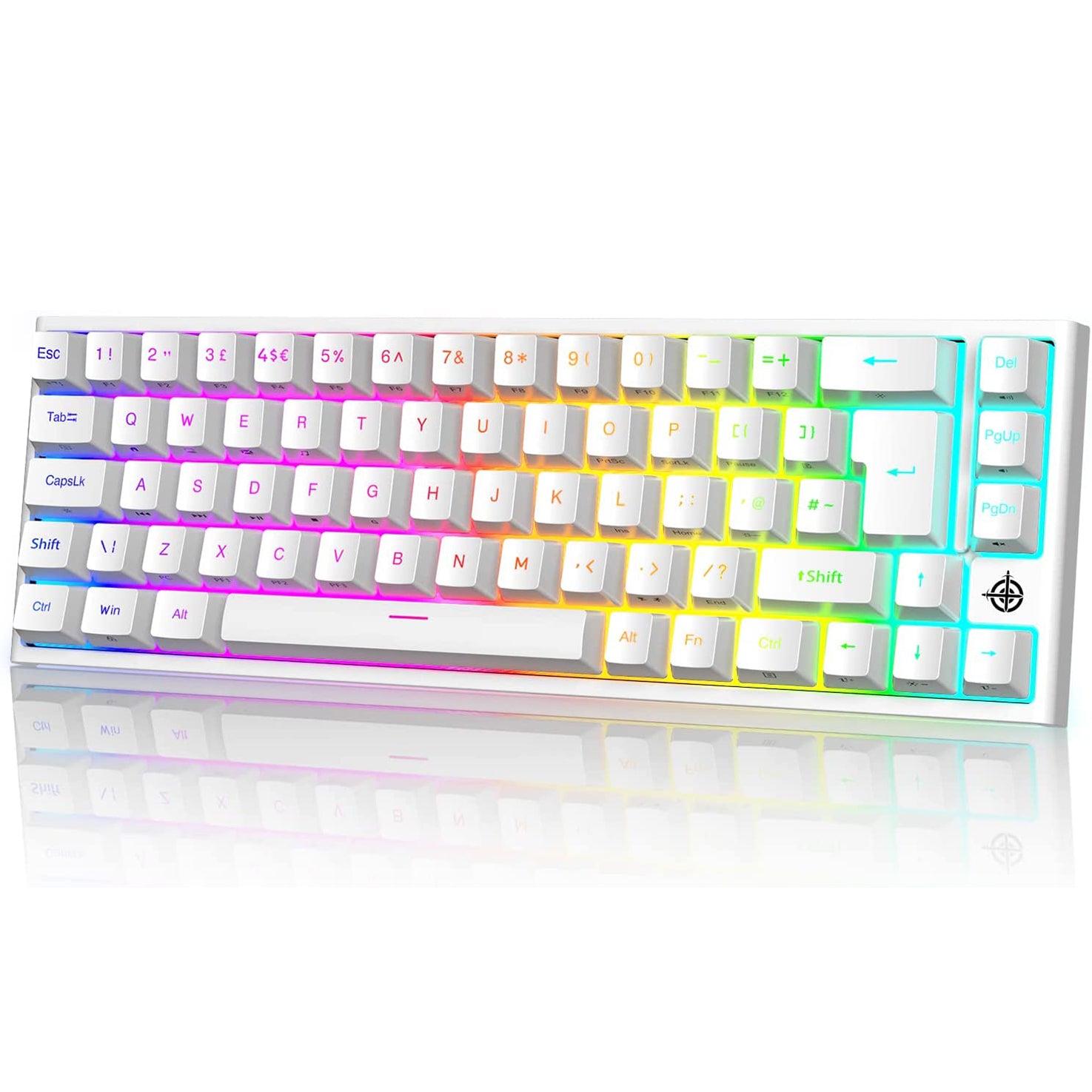 Sømil Kritisk Drikke sig fuld MAGIC-REFINER MK26 60% Gaming Keyboard,RGB Chroma Backlit Wried Ultra-