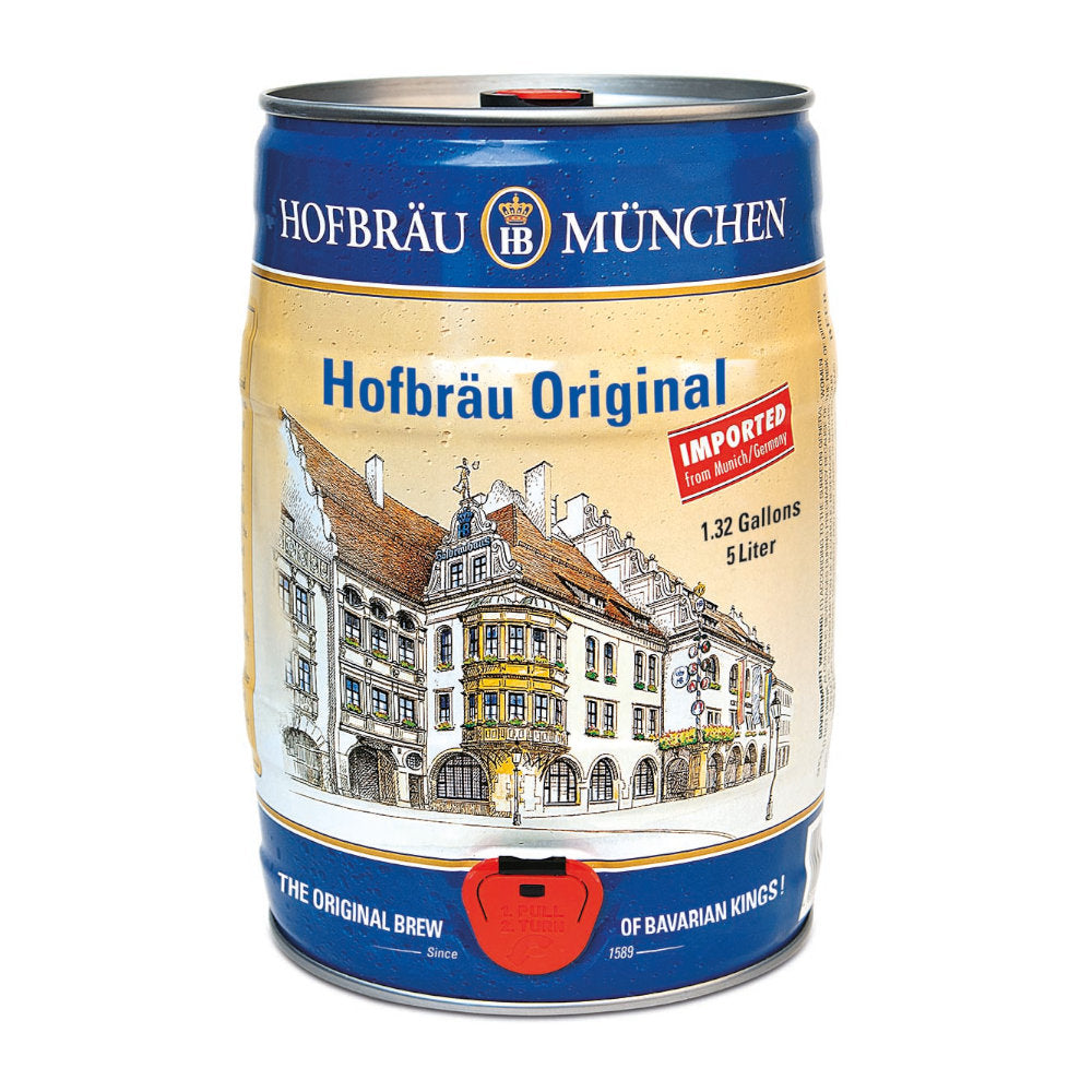 borde Deseo Llevando Barril Hofbräu Original 5 litros CERVEZA – Mundo Aleman