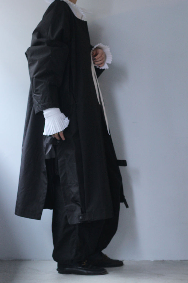 JUN MIKAMI×WILD THINGS ”shell coat” (black)