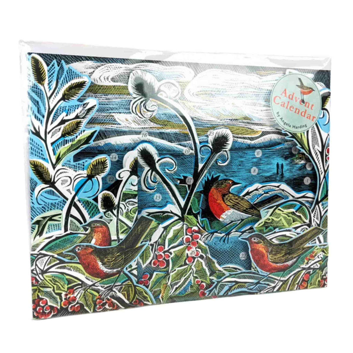 Angela Harding Advent Calendar Midwinter Robins Webb Street Company