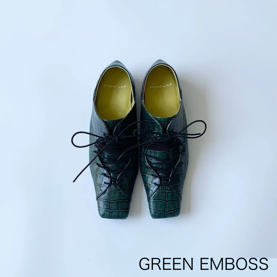 GREEN EMBOSS / 35 (22.5cm)