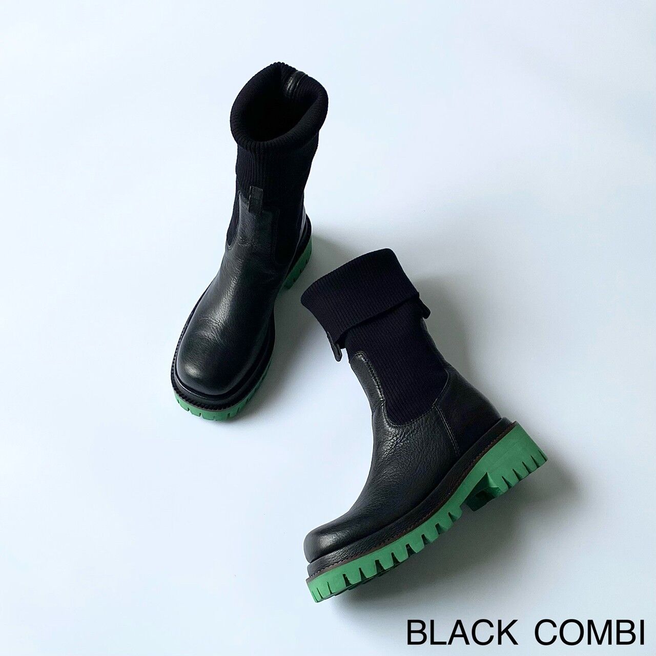 BLACK COMBI / 35 (22.5cm)