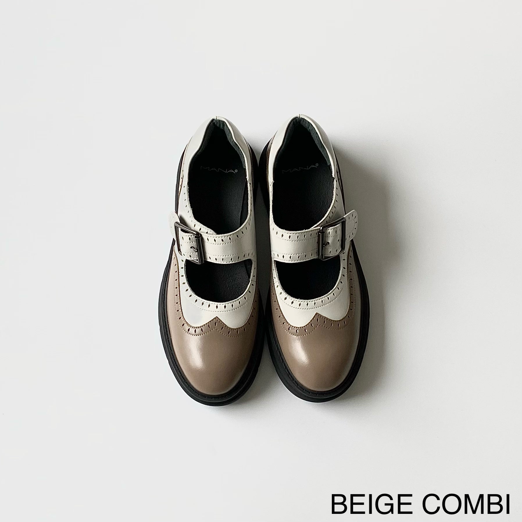 BEIGE COMBI / 35 (22.5cm)