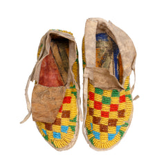 Parfleche Child Moccasins