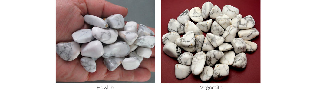 Howlite and Magnesite Stones