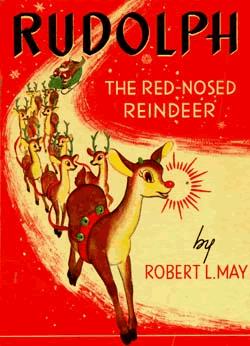 Rudolph the Red-Nosed Reindeer Book by Robert May