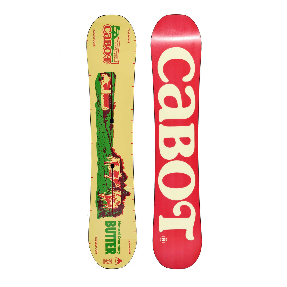 veteraan cel verkopen Cabot x Burton 'Butter Board' Snowboard – Cabot Creamery