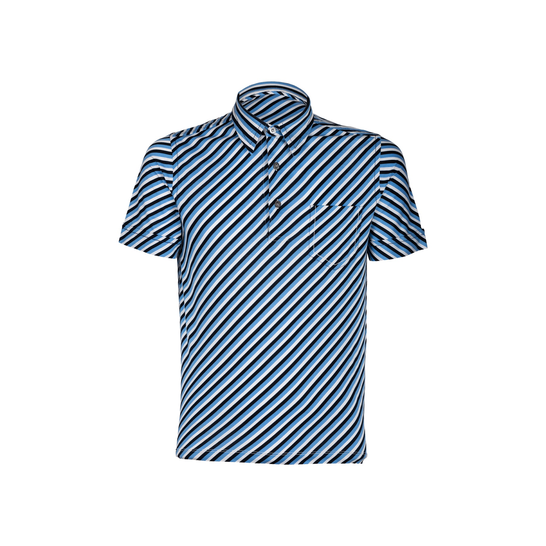 prada striped polo shirt